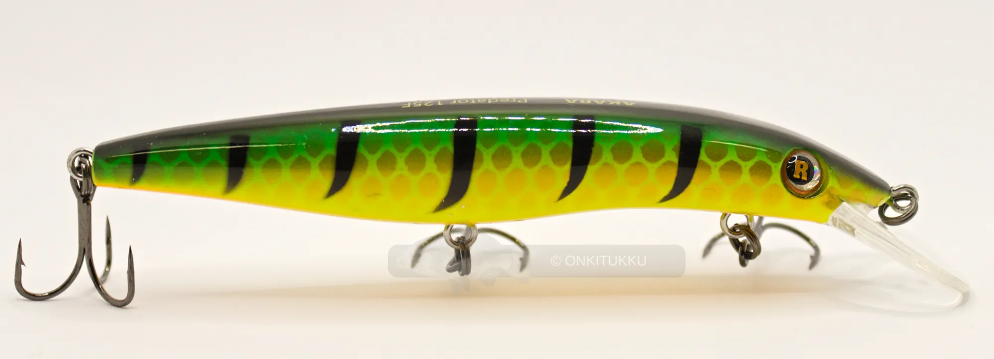 Akara Predator 125F Vaappu 125mm 21g Väri A11