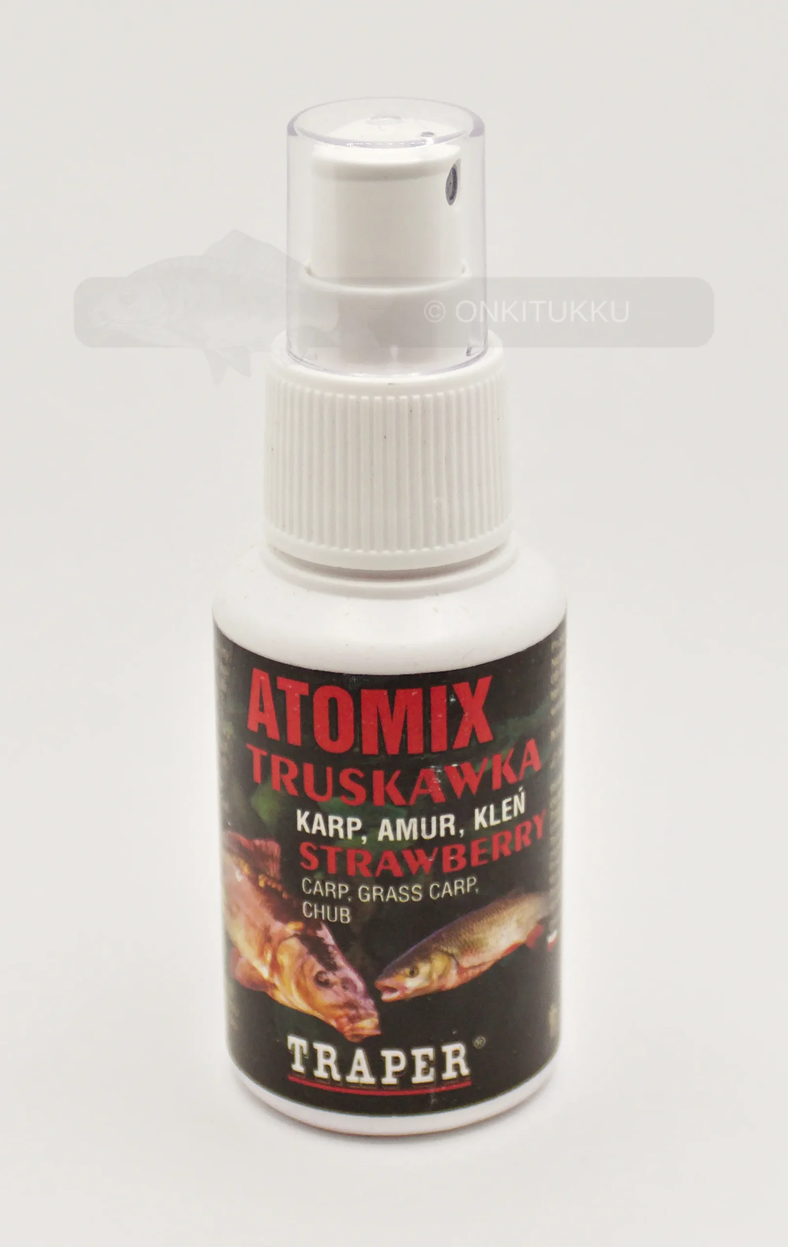 Outlet Traper Atomix Mansikka sumutepullo 50ml - Strawberry