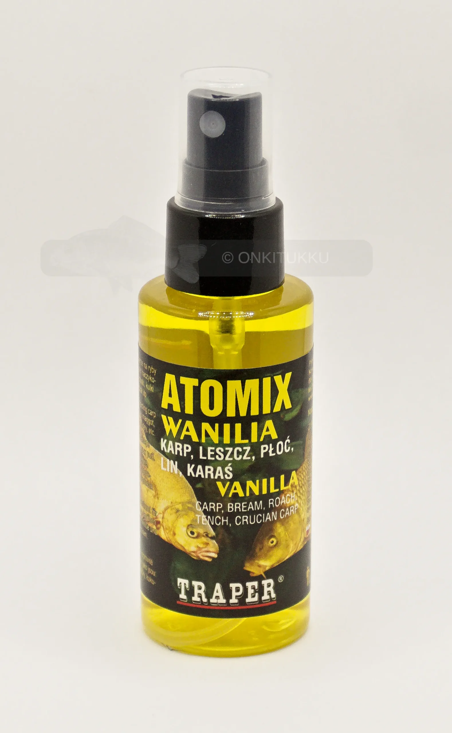New Traper Atomix Vanilja sumutepullo 50ml - Vanilla