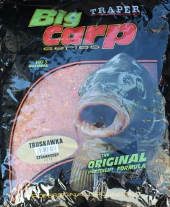 New Traper Big Carp Strawberry Mansikantuoksuinen mäski 2,5kg