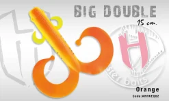 Clearance Herakles Big Double Orange Tiger 5,9" 140mm 52g