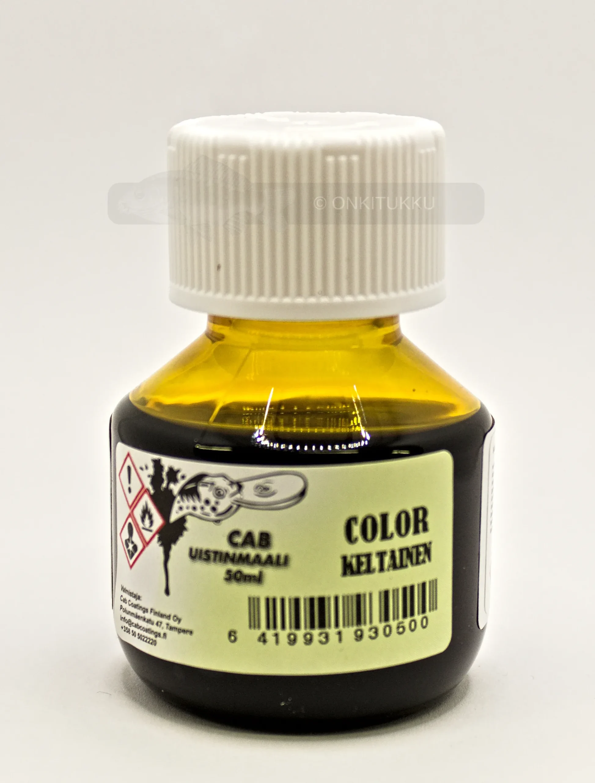 New CAB COATINGS FINLAND Cab Color Keltainen 50ml