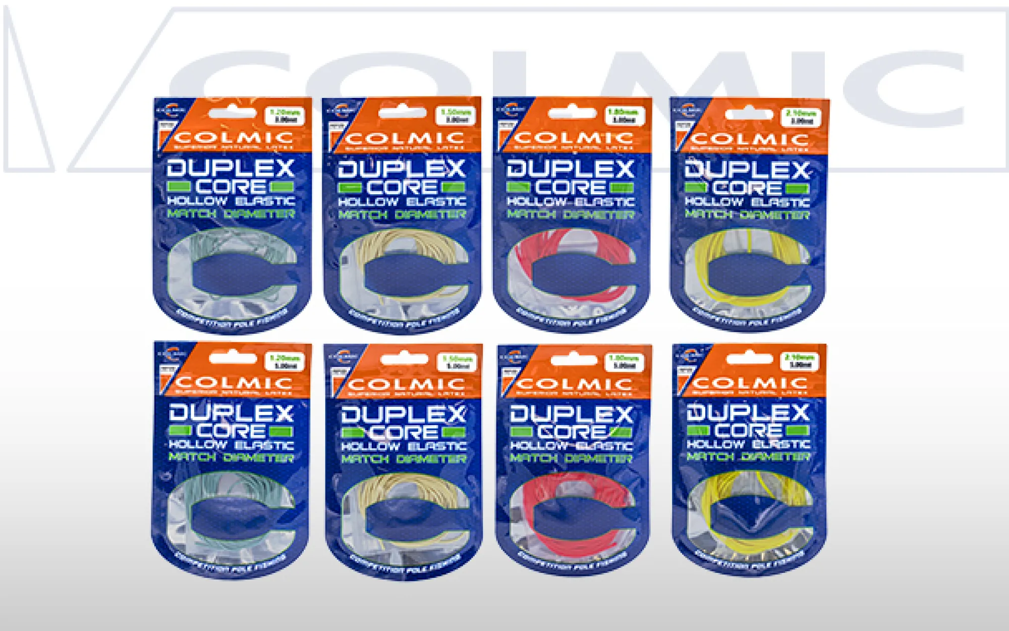 New Colmic Duplex Hollow Elastic 1,8mm 3m