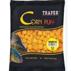 Hot Traper Corn Puff kelluva vaniljamaissi 8mm