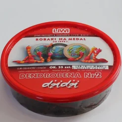 Outlet Rod Dendrobena mato mask worm small pieni 35kpl