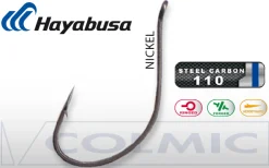 Hayabusa DSR-132 Carbon Steel - Hiiliteräs #8 10kpl