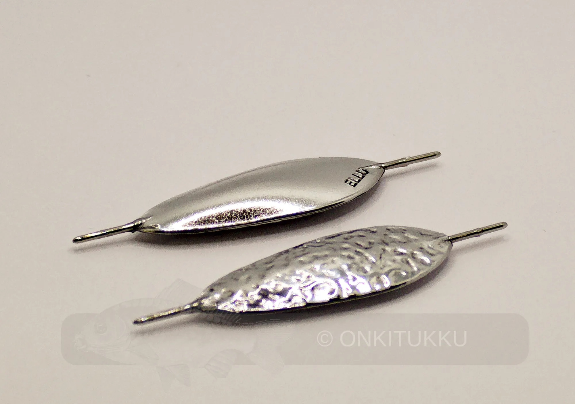 Clearance Ellu pilkki 30mm 2g jääkukka hopea