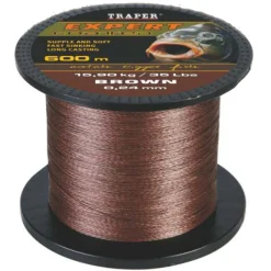 Online Traper Expert coated ruskea uppoava kuitusiima 0,24mm 15,9kg