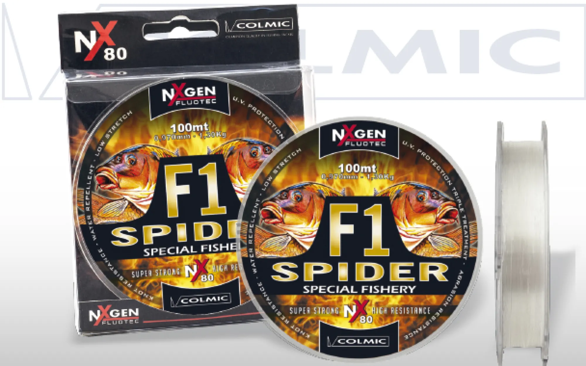 New Colmic F1 Spider 0,168mm 4,05kg 100m