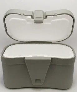 Hot Milo Harmaa styroxilla vuorattu toukkarasia vyökiinnikkeellä