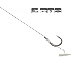 Outlet Traper Hikara Method feeder rig #12 0,22mm 10cm 5kpl