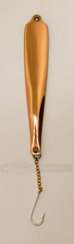 New Puustjärven Viehe Hopeasiipi 8cm väri kupari-hopea