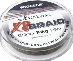 Best Onkitukku Hurricane X8 Braid harmaa 0,08mm 7,2kg 135m
