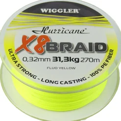 Best Onkitukku Hurricane X8 Braid keltainen 0,16mm 13,6kg 270m