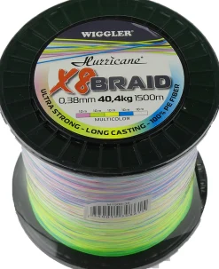 Online Onkitukku Hurricane X8 Braid Multicolor 0,38mm 40,4kg 1500m