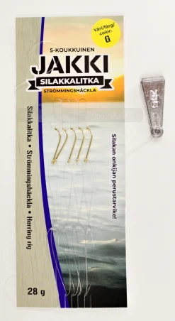 Best Onkitukku Jakki Silakkalitka 5 Koukkua koukku #4 G