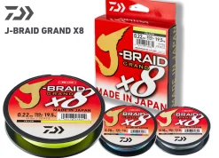 Clearance Onkitukku J-Braid Grand X8 Chartreuse 0,06mm 19,5kg 135m