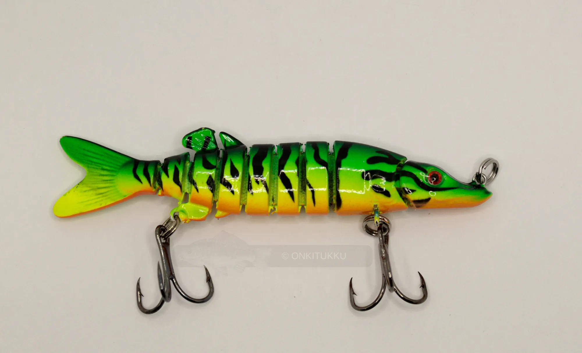 New Onkitukku Jointed Pike Fire Tiger 9cm 6,8g
