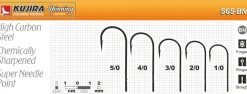 Clearance KUJIRA 565BN koukku #2/0 5kpl