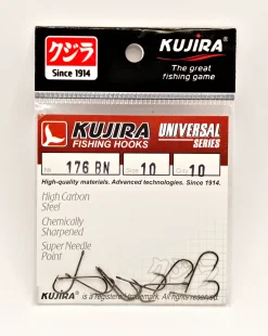 Outlet KUJIRA 176BN koukku väkäsillä #10 10kpl