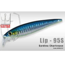 Herakles Lip 95S colour Sardina Chartreuse