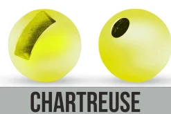 New Traper Lovitettu volframikuula 2,5mm chartreuse 10kpl