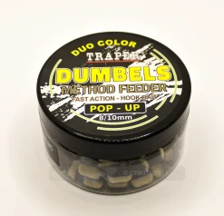 Discount Traper Method feeder Dumbels Pop-up Halibut/Garlic, Pallas/Valkosipuli 8-10mm 30g