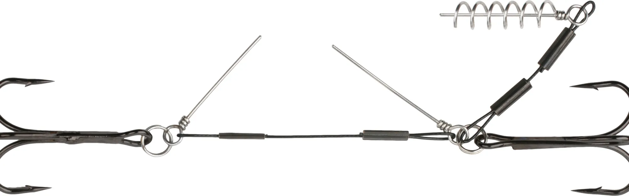 New Mikado Jaws Stinger rig #1/0 4cm + 6cm 24kg