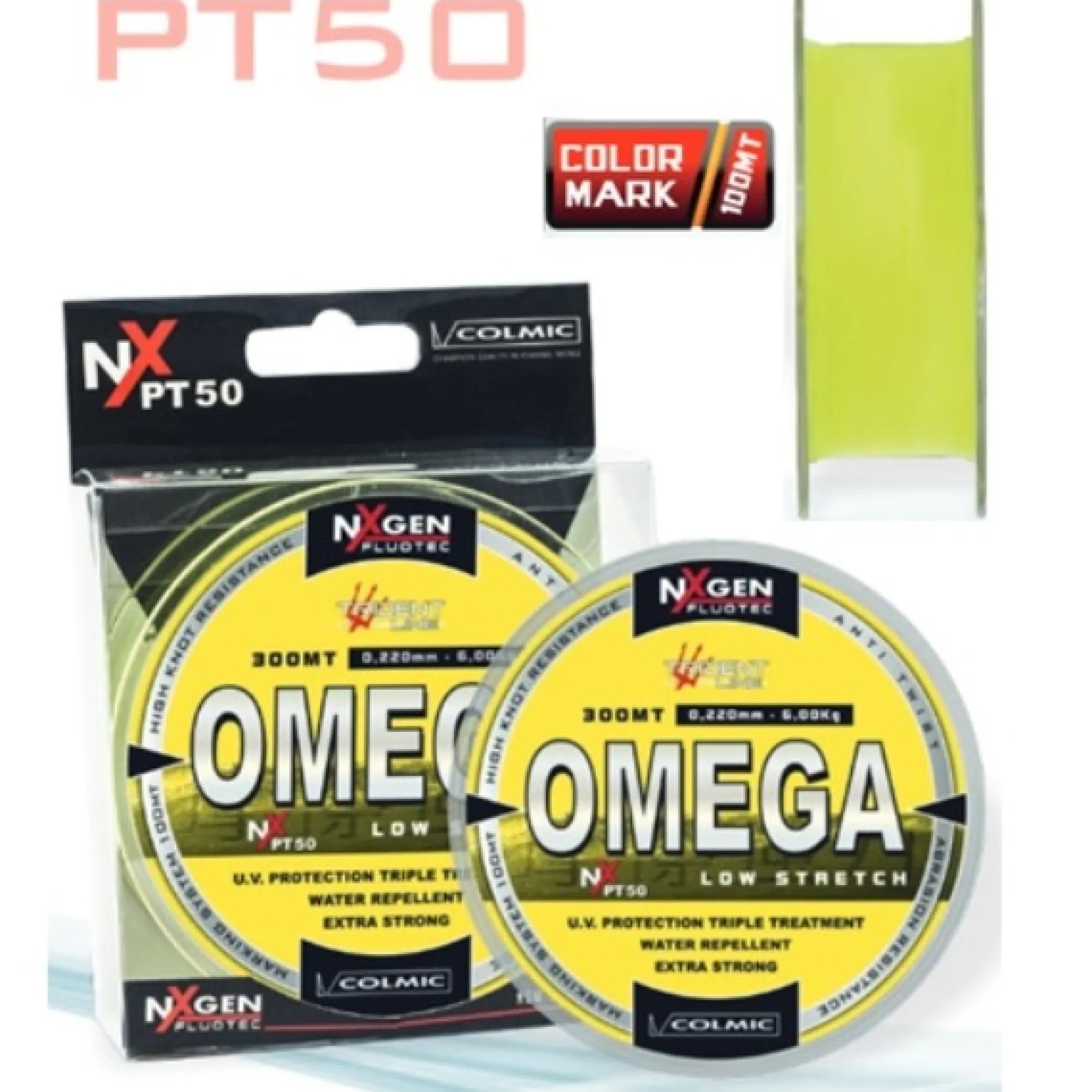 New Colmic Omega 0,25mm 7,4kg 300m