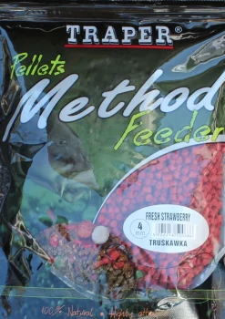 Best Traper Pelletti Fresh Strawberry mansikka 4mm 500g