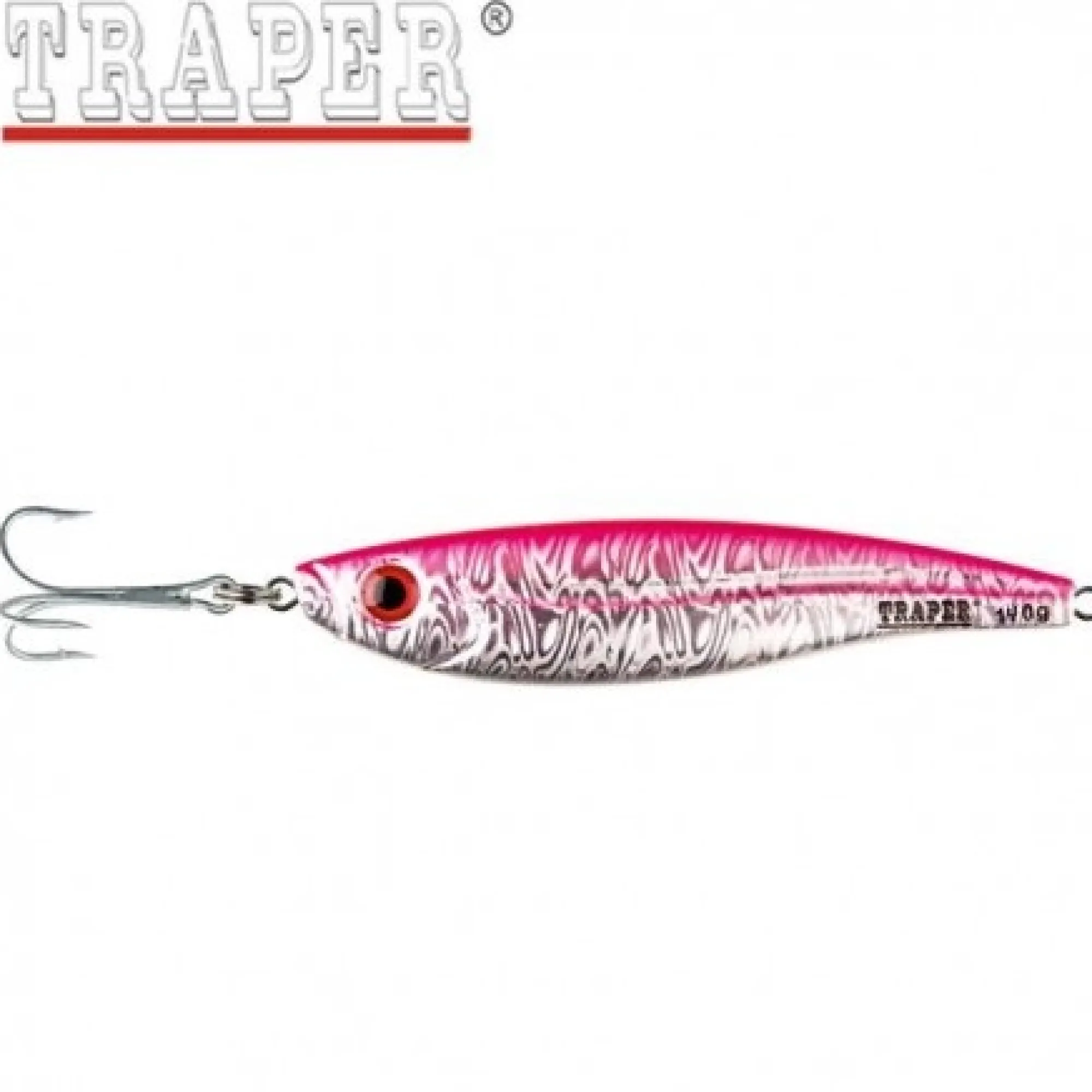 Outlet Traper Pilker Mag 140g, vaaleanpunainen