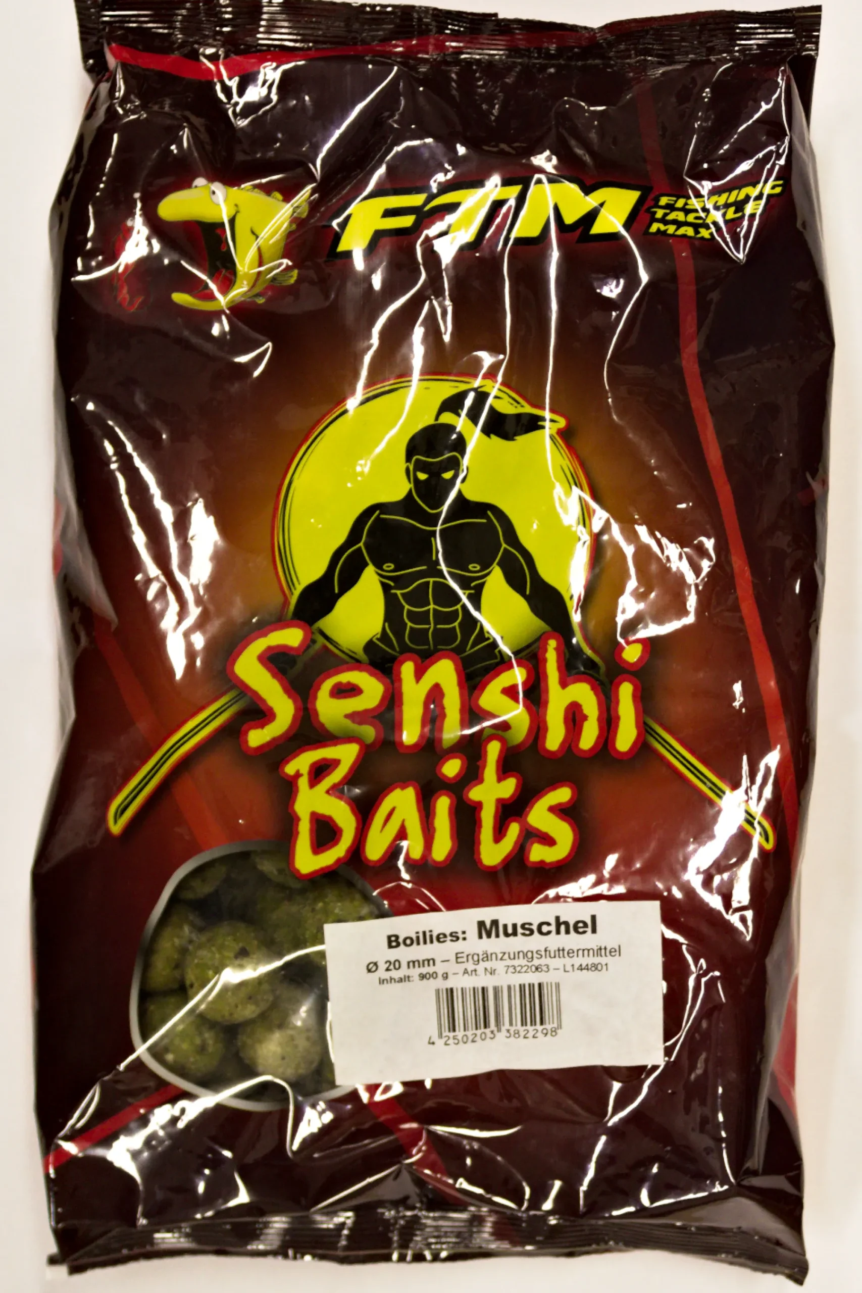 Discount Onkitukku Senshi Baits Boilies 20mm Mussel, Simpukka 900g