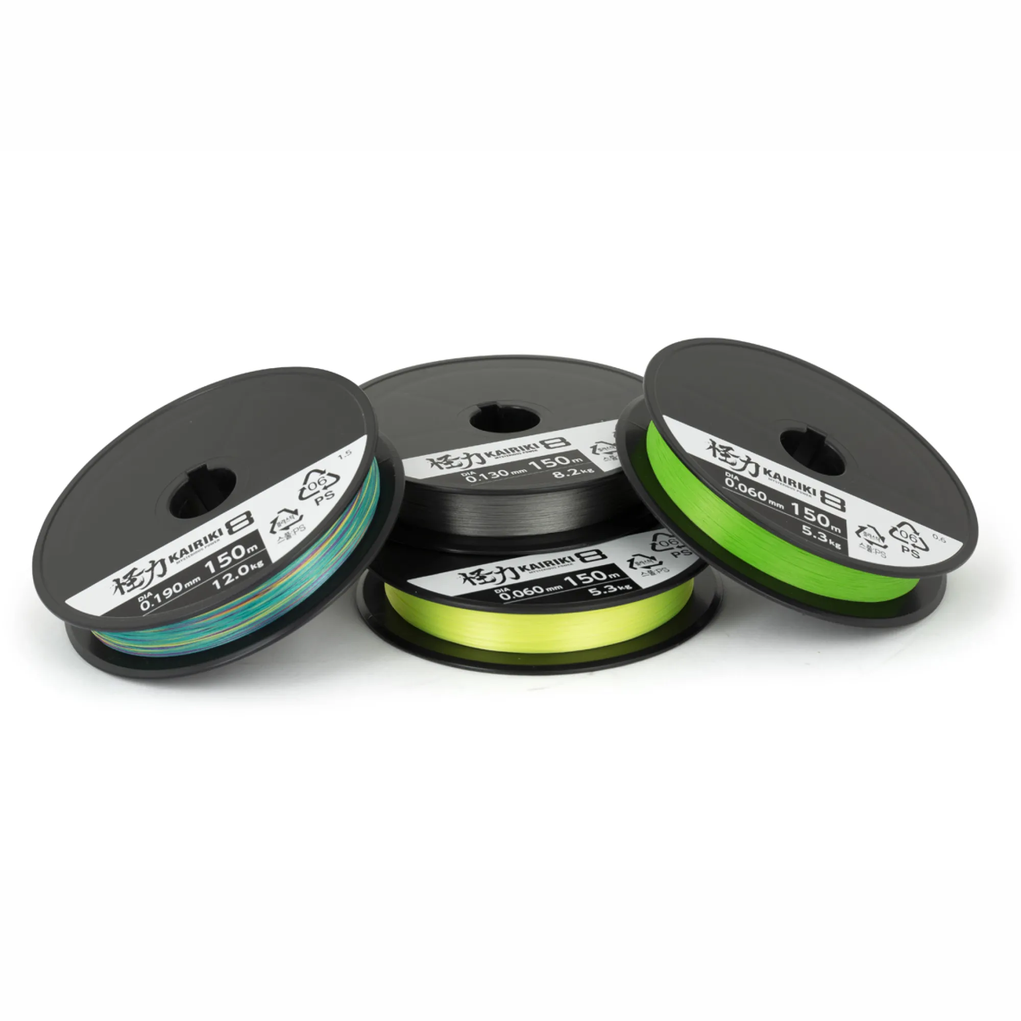 Outlet Shimano Kairiki 8x 150m 0,10mm 6,5kg keltainen