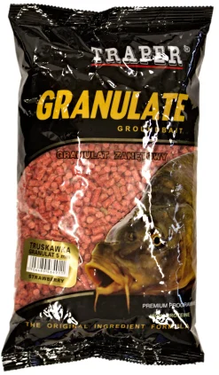 Best Traper Granulate Strawberry mansikka pelletti 5mm 1kg